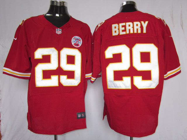 Nike Elite Jersey kansas city chiefs 29 berry red jerseys